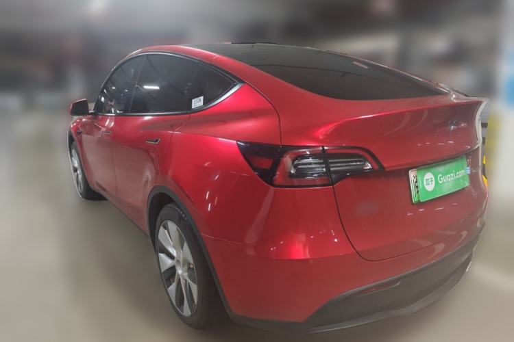 Used Tesla Model Y 2022 Revised Version Rear-Wheel Drive Rear Left 45 Deg