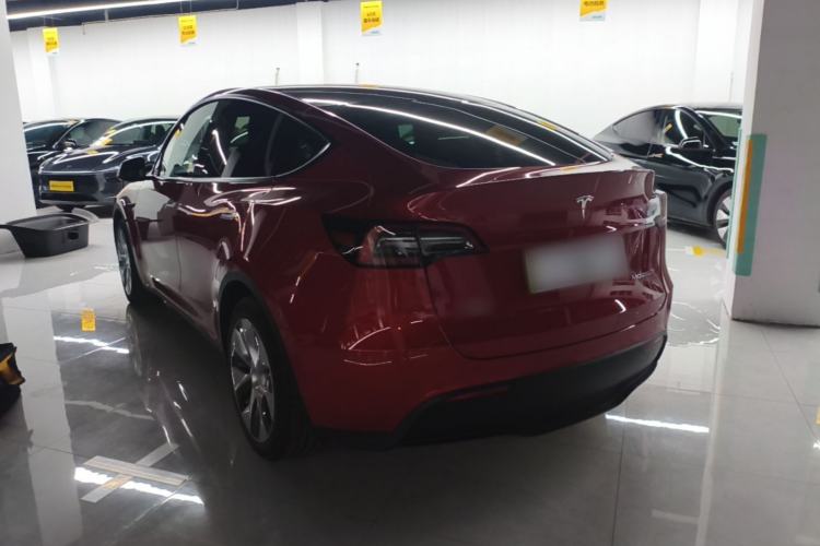 Used Tesla Model Y 2022 Rear-Wheel-Drive Version Rear Left 45 Deg