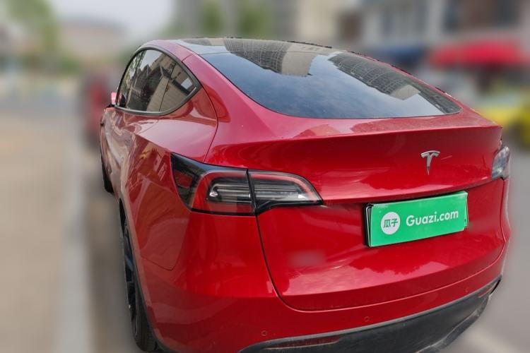 Used Tesla Model Y 2022 Revised Version Rear-Wheel Drive Rear Left 45 Deg