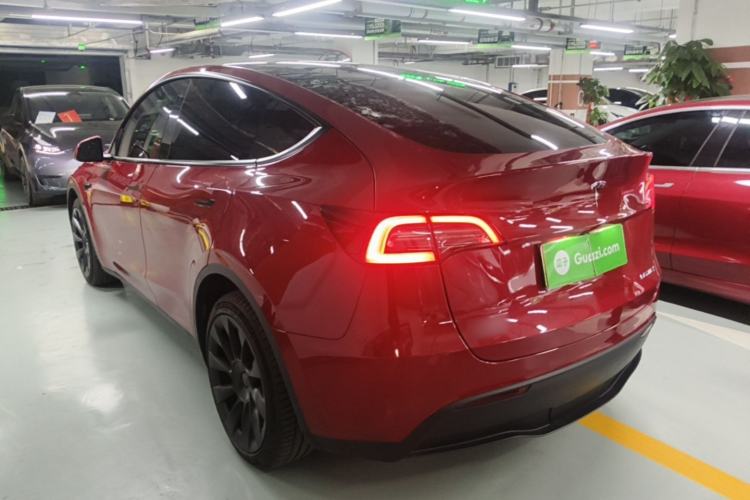 Used Tesla Model Y 2022 Revised Version Long-Range All-Wheel Drive Rear Left 45 Deg