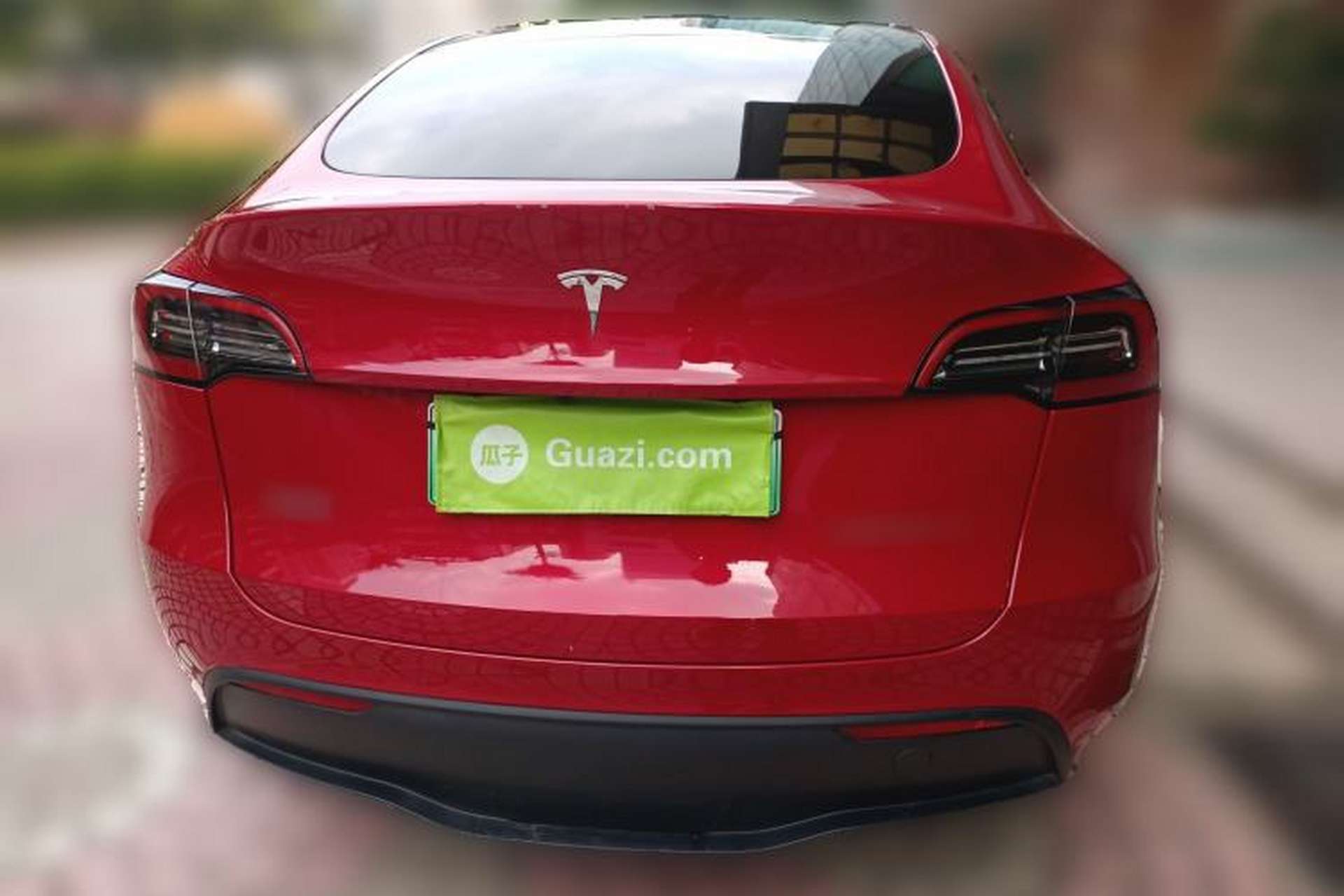 Used Tesla Model Y 2022 Long-Range All-Wheel-Drive Version Rear