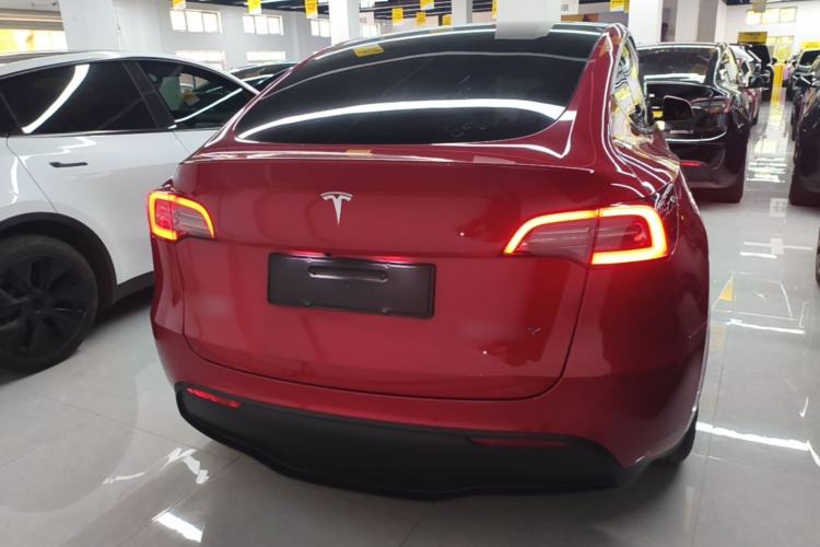 Used Tesla Model Y 2022 Revised Version Long-Range All-Wheel Drive Rear