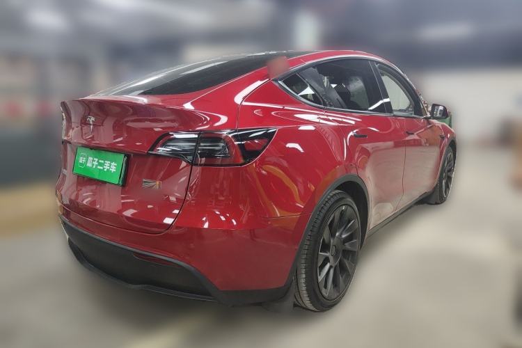 Used Tesla Model Y 2022 Revised Version Rear-Wheel Drive Rear Right 45 Deg