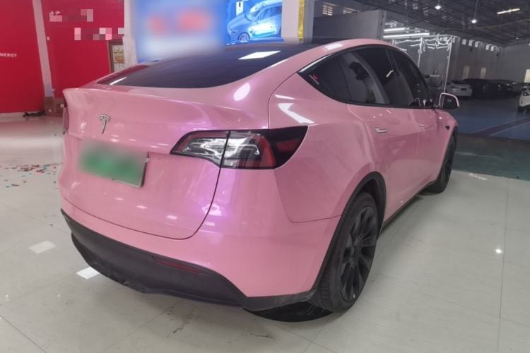 Used Tesla Model Y 2022 Revised Version Long-Range All-Wheel Drive Rear Right 45 Deg