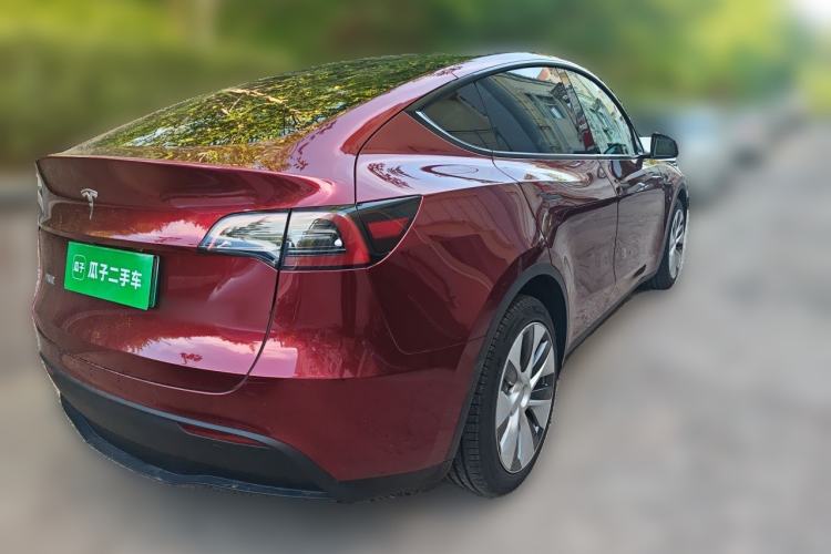 Used Tesla Model Y 2022 Rear-Wheel-Drive Version Rear Right 45 Deg