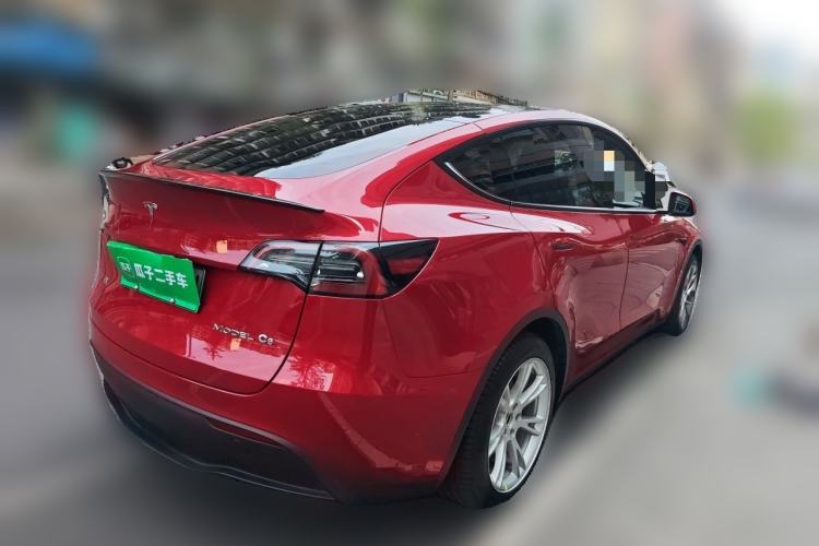 Used Tesla Model Y 2022 Rear-Wheel-Drive Version Rear Right 45 Deg
