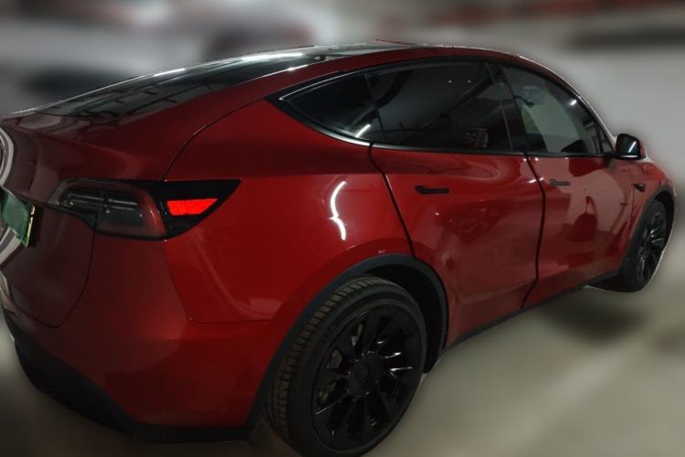 Used Tesla Model Y 2022 Revised Version Long-Range All-Wheel Drive Rear Right 45 Deg