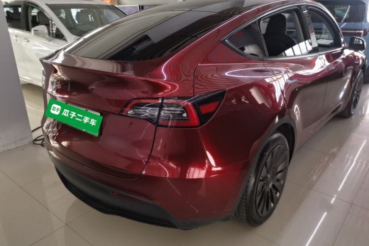 Used Tesla Model Y 2022 Revised Version Rear-Wheel Drive Rear Right 45 Deg