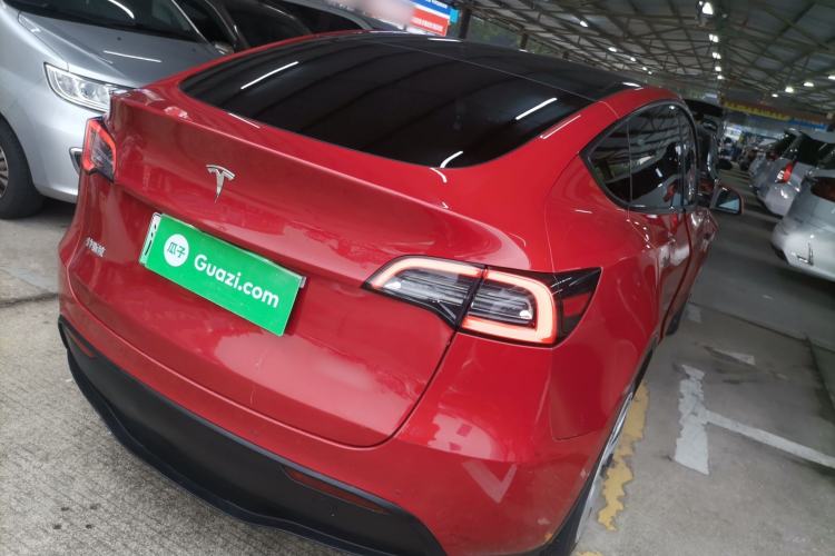 Used Tesla Model Y 2022 Revised Version Rear-Wheel Drive Rear Right 45 Deg