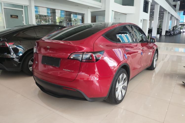 Used Tesla Model Y 2022 Revised Version Rear-Wheel Drive Rear Right 45 Deg