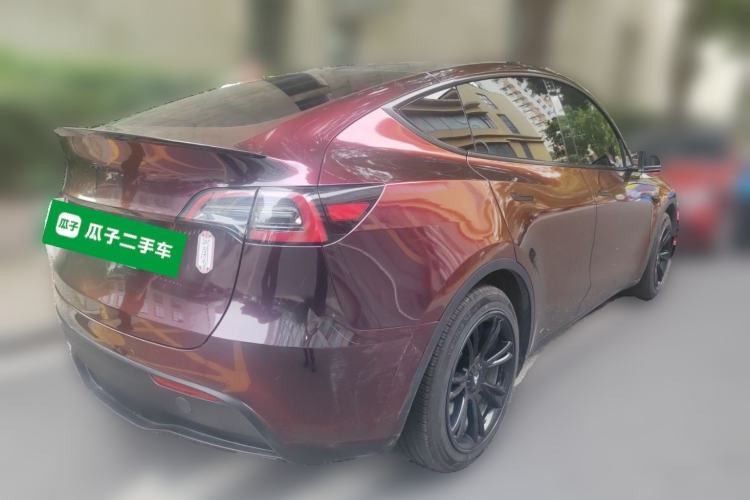 Used Tesla Model Y 2022 Revised Version Rear-Wheel Drive Rear Right 45 Deg