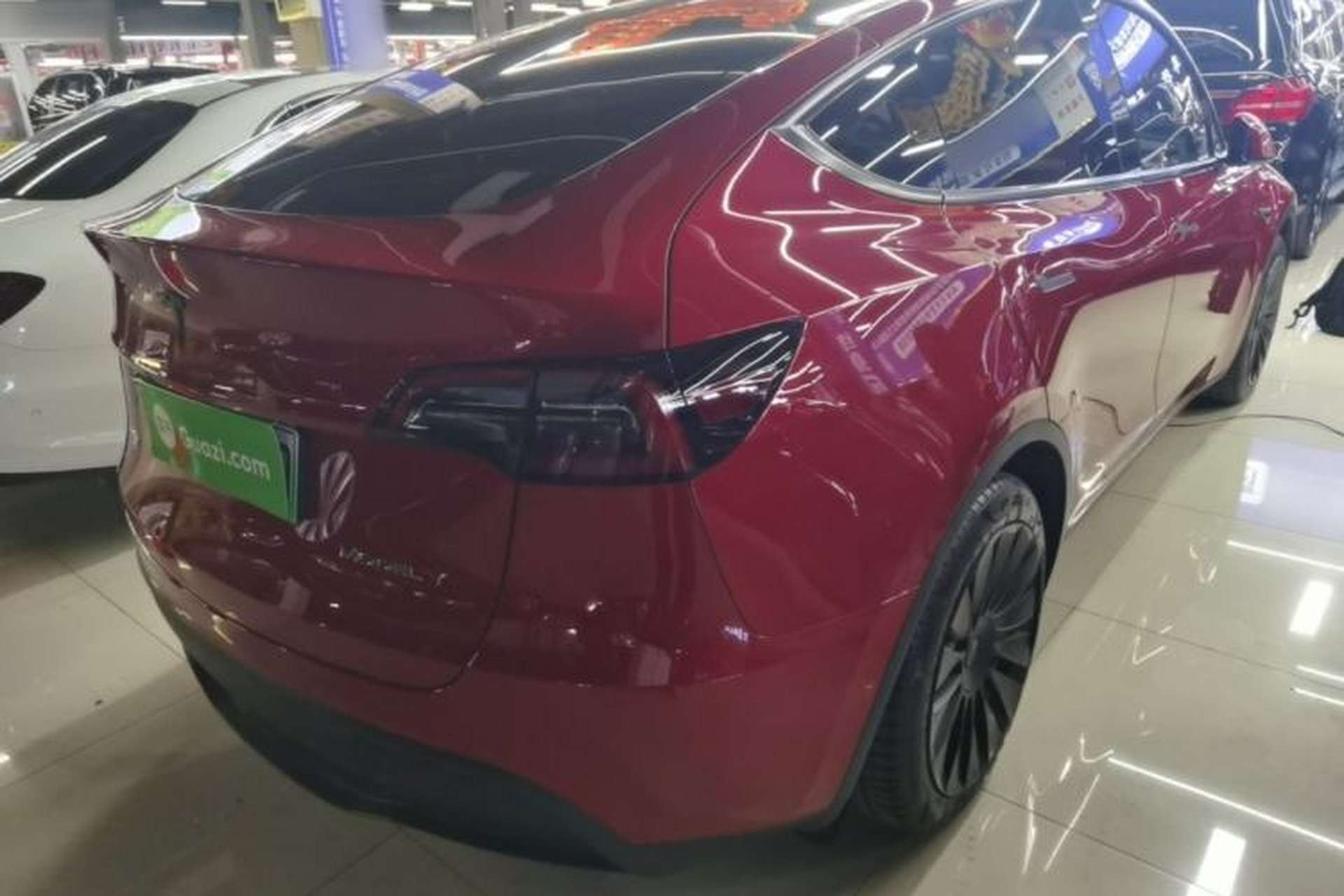 Used Tesla Model Y 2022 Revised Version Rear-Wheel Drive Rear Right 45 Deg