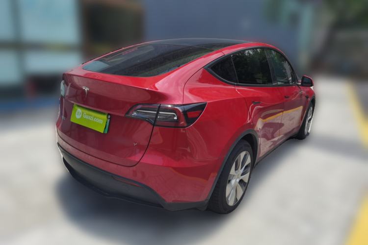 Used Tesla Model Y 2022 Revised Version Long-Range All-Wheel Drive Rear Right 45 Deg