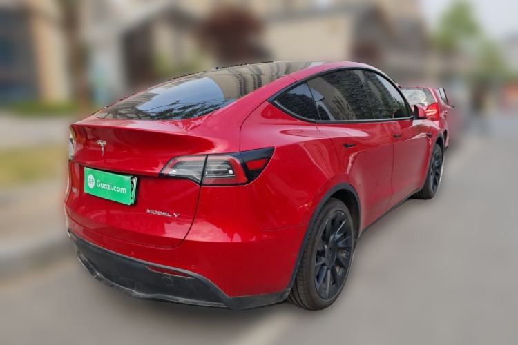 Used Tesla Model Y 2022 Revised Version Rear-Wheel Drive Rear Right 45 Deg