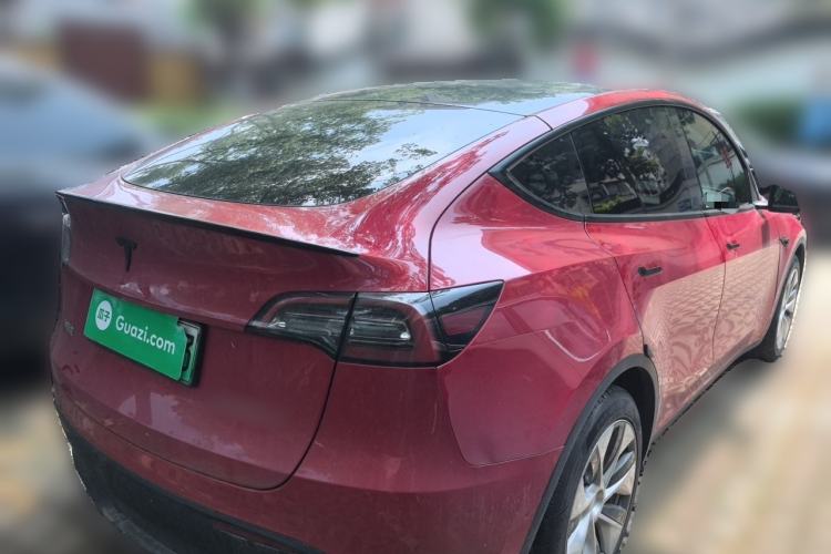 Used Tesla Model Y 2022 Rear-Wheel-Drive Version Rear Right 45 Deg