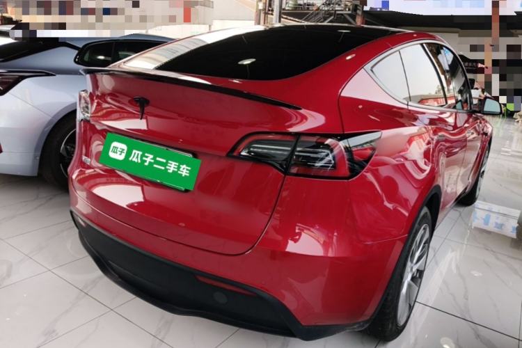 Used Tesla Model Y 2022 Rear-Wheel-Drive Version Rear Right 45 Deg