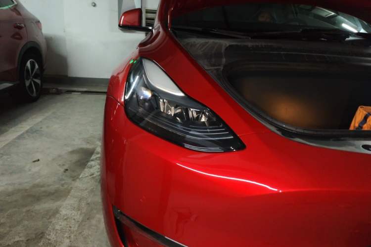 Used Tesla Model Y 2022 Revised Version Long-Range All-Wheel Drive Right Front Headlight