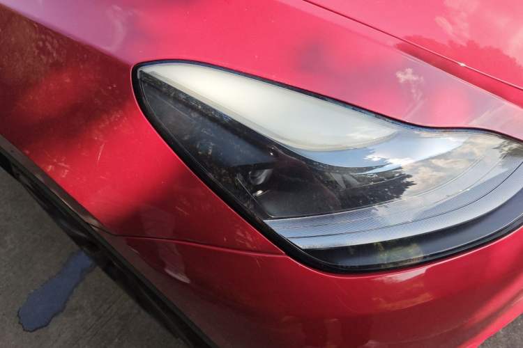 Used Tesla Model Y 2022 Performance High-Performance All-Wheel-Drive Version Right Front Headlight
