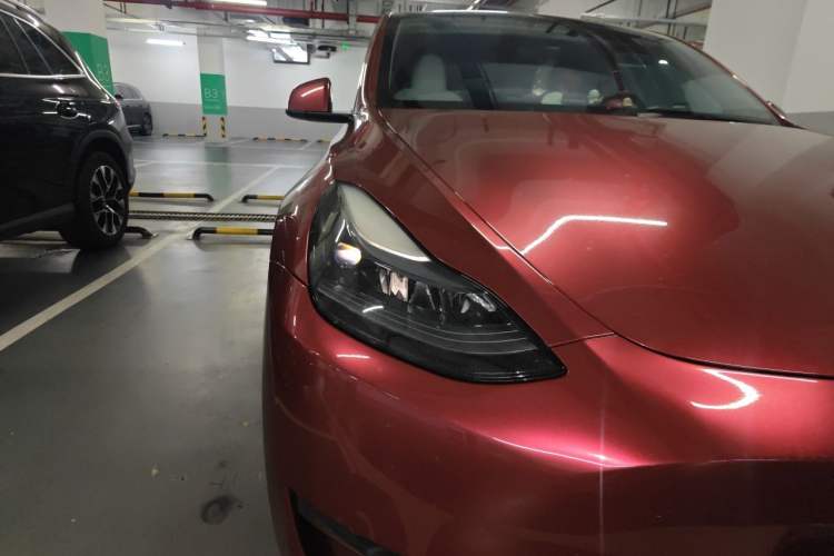 Used Tesla Model Y 2022 Performance High-Performance All-Wheel-Drive Version Right Front Headlight