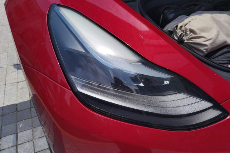 Used Tesla Model Y 2022 Revised Version Long-Range All-Wheel Drive Right Front Headlight