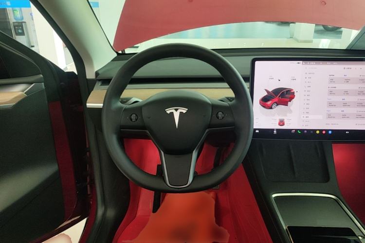 Used Tesla Model Y 2022 Revised Version Rear-Wheel Drive Steering Wheel