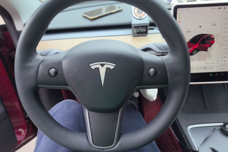 Used Tesla Model Y 2022 Revised Version Long-Range All-Wheel Drive Steering Wheel