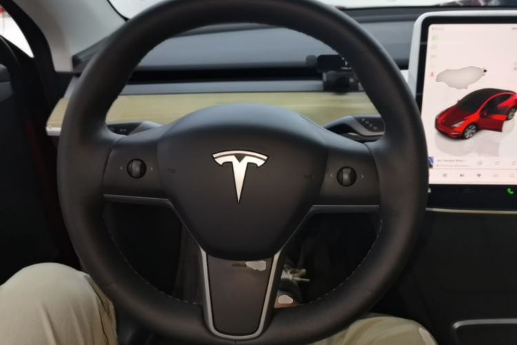 Used Tesla Model Y 2022 Revised Version Rear-Wheel Drive Steering Wheel
