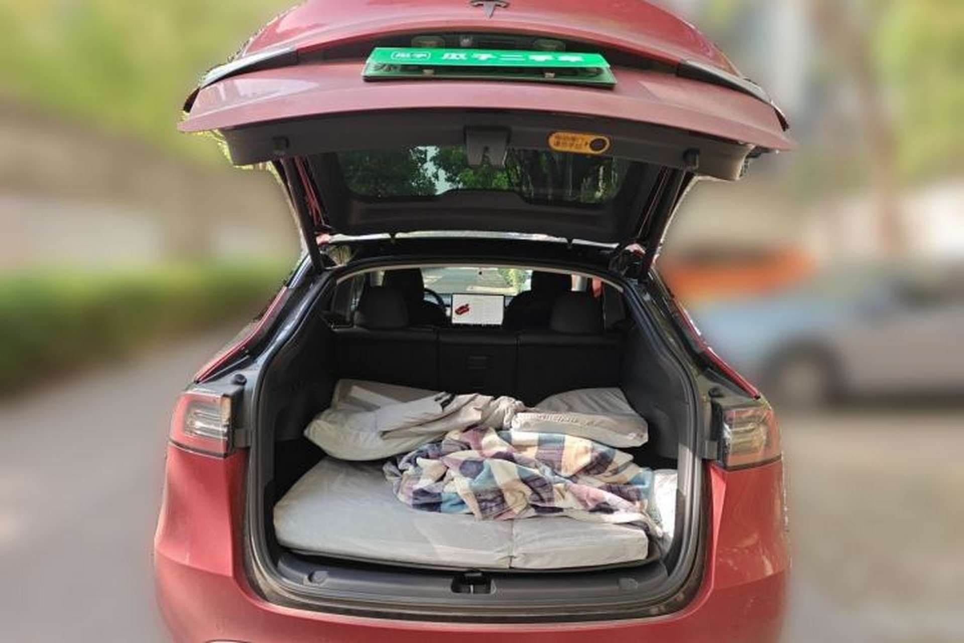 Used Tesla Model Y 2022 Rear-Wheel-Drive Version Trunk