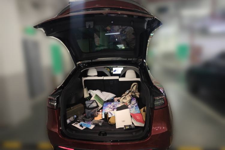 Used Tesla Model Y 2022 Performance High-Performance All-Wheel-Drive Version Trunk