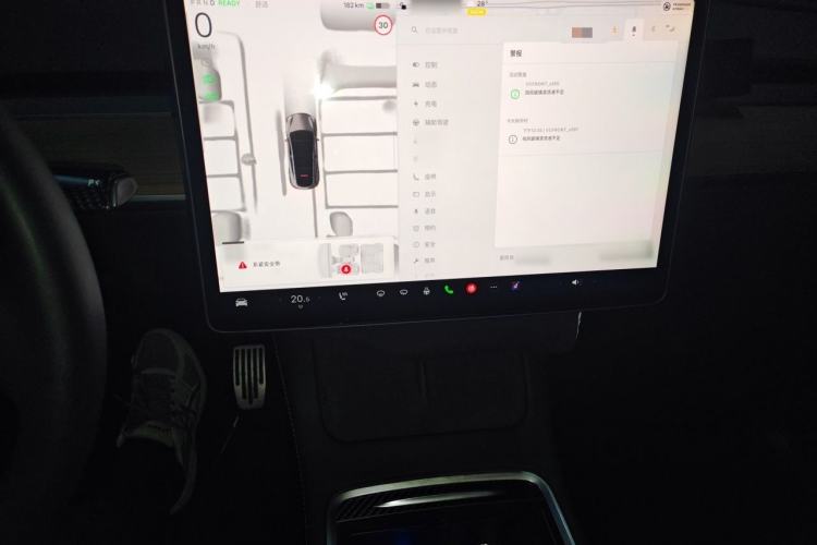 Used Tesla Model Y 2022 Rear-Wheel-Drive Version Audio And AC Panel