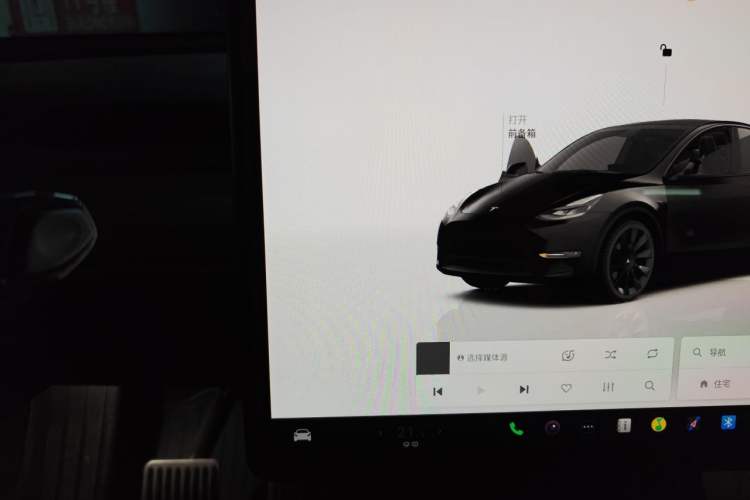 Used Tesla Model Y 2022 Rear-Wheel-Drive Version Audio And AC Panel