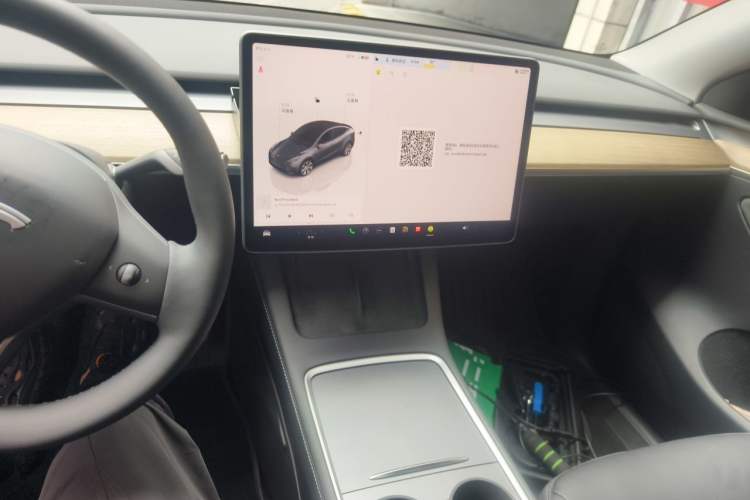 Used Tesla Model Y 2022 Revised Version Rear-Wheel Drive Audio And AC Panel