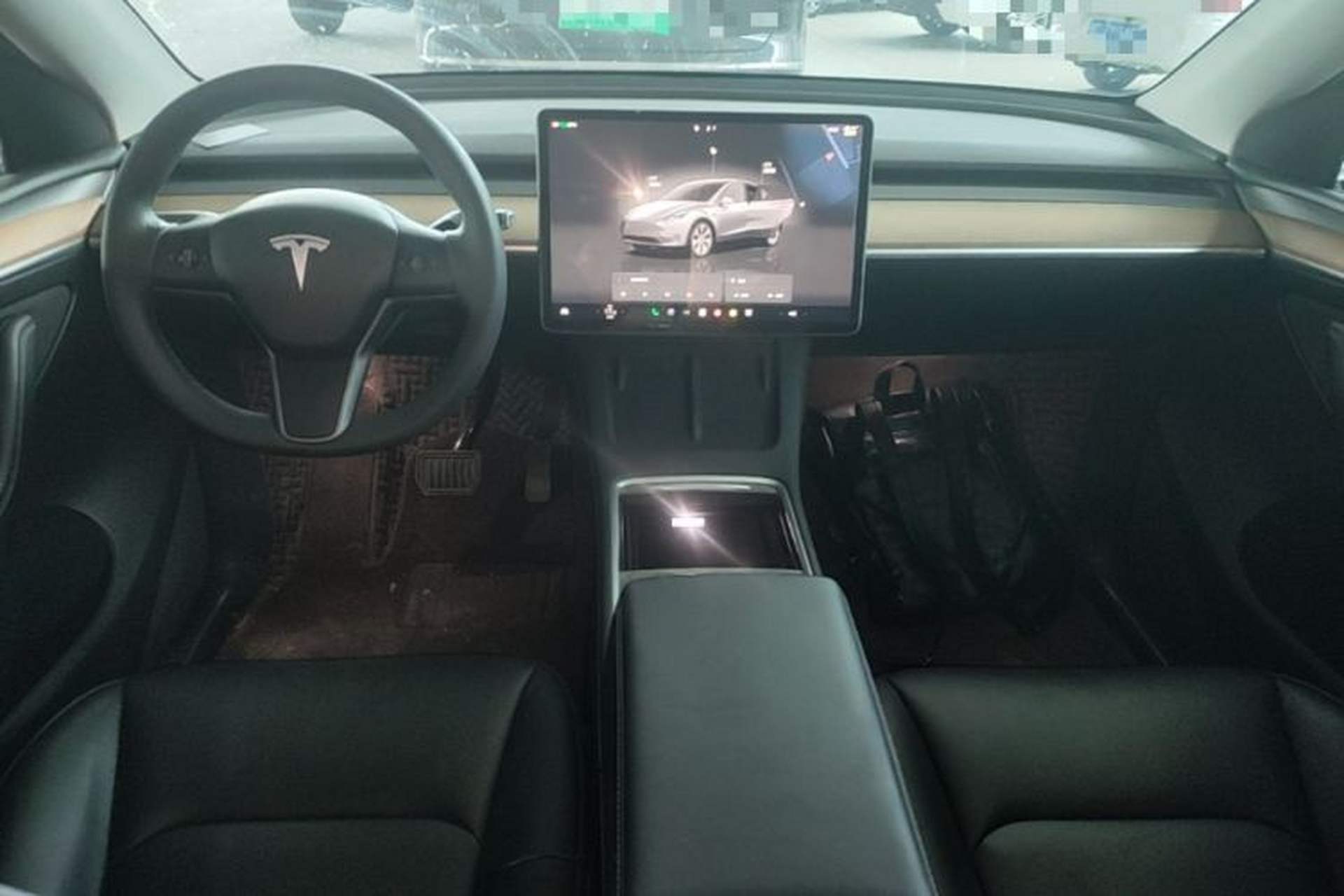 Used Tesla Model Y 2022 Revised Version Rear-Wheel Drive Center Console