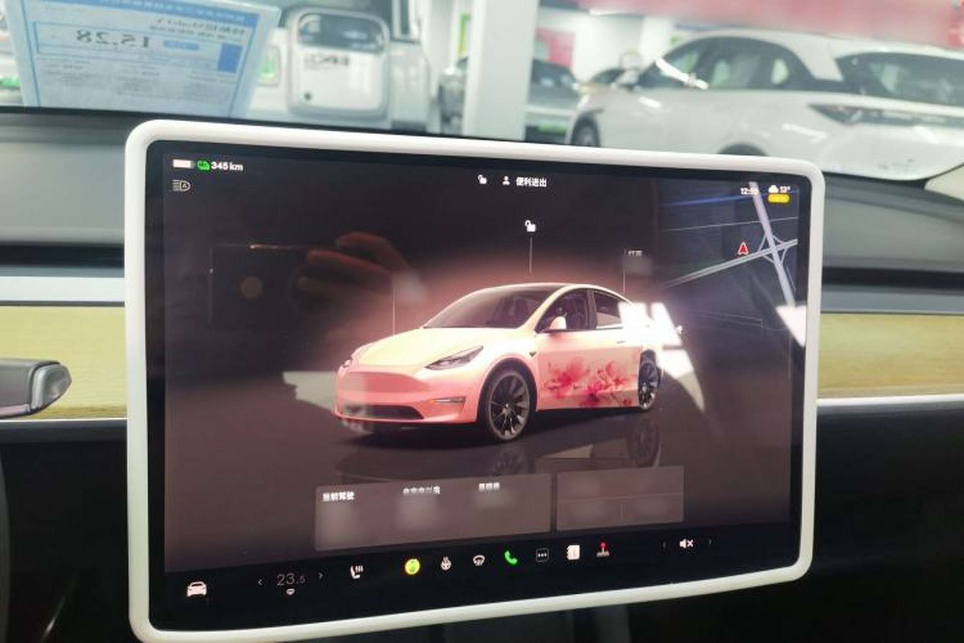 Used Tesla Model Y 2022 Revised Version Rear-Wheel Drive Center Console