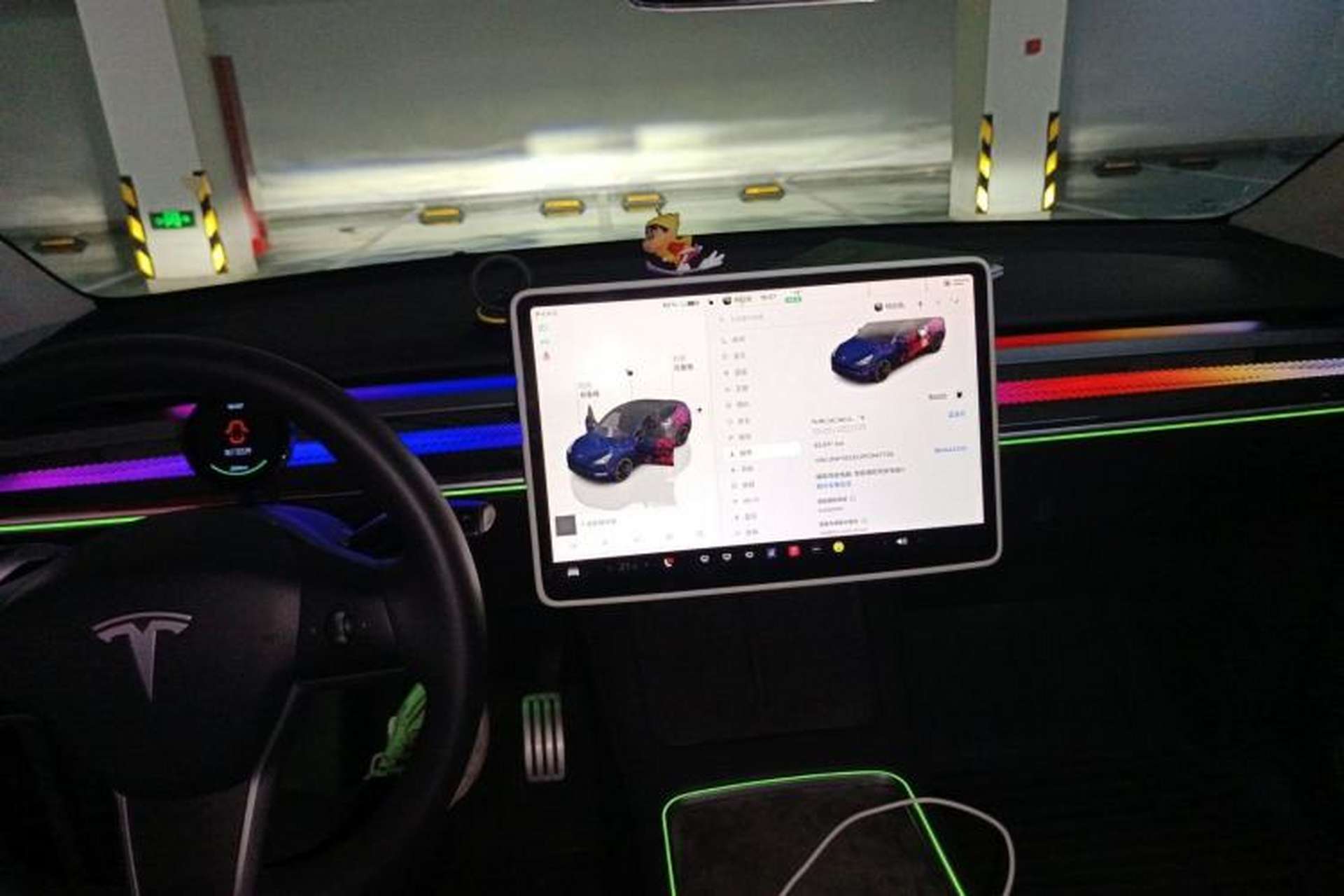 Used Tesla Model Y 2022 Performance High-Performance All-Wheel-Drive Version Center Console