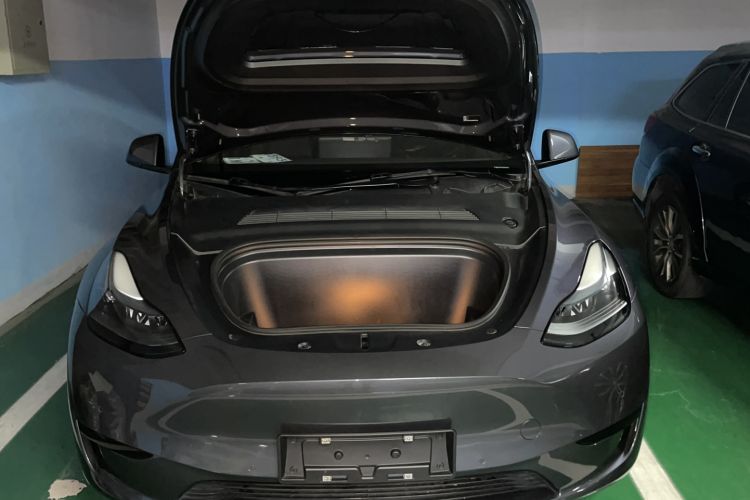 Used Tesla Model Y 2022 Revised Version Rear-Wheel Drive Engine Bay