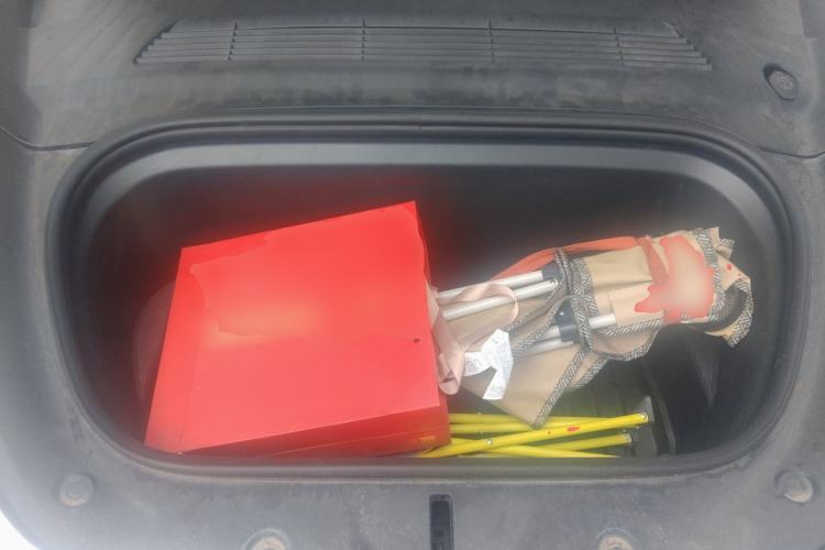 Used Tesla Model Y 2022 Long-Range All-Wheel-Drive Version Engine Bay