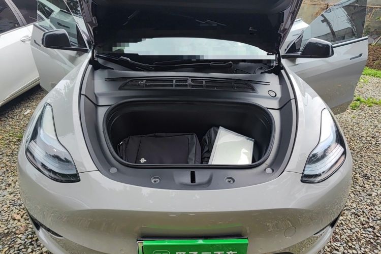 Used Tesla Model Y 2022 Revised Version Rear-Wheel Drive Engine Bay