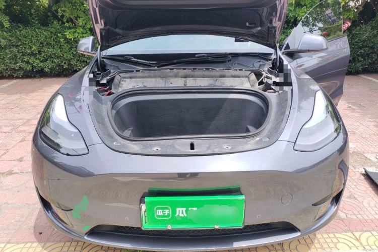 Used Tesla Model Y 2022 Revised Version Rear-Wheel Drive Engine Bay