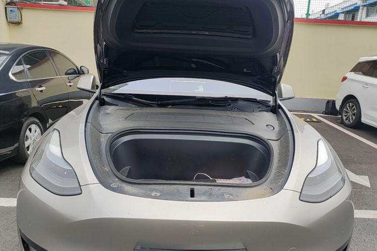 Used Tesla Model Y 2022 Revised Version Rear-Wheel Drive Engine Bay