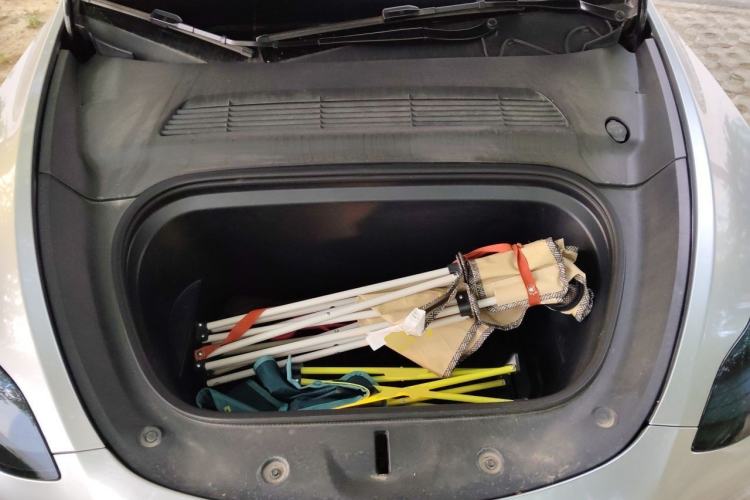 Used Tesla Model Y 2022 Long-Range All-Wheel-Drive Version Engine Bay