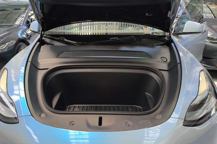 Used Tesla Model Y 2022 Revised Version Rear-Wheel Drive Engine Bay
