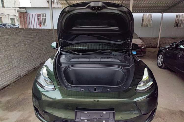 Used Tesla Model Y 2022 Revised Version Rear-Wheel Drive Engine Bay