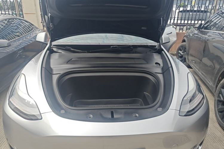 Used Tesla Model Y 2022 Long-Range All-Wheel-Drive Version Engine Bay