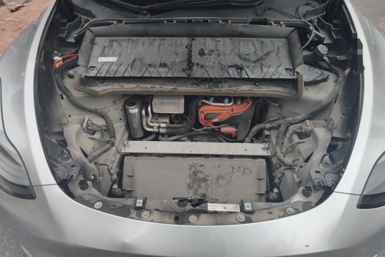 Used Tesla Model Y 2022 Long-Range All-Wheel-Drive Version Engine Bay