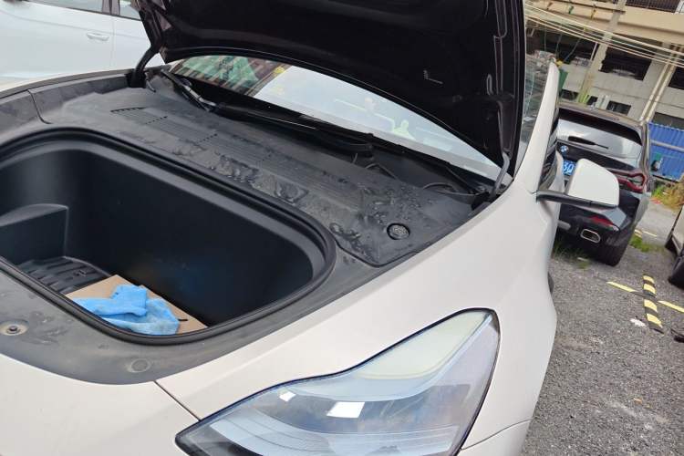Used Tesla Model Y 2022 Revised Version Rear-Wheel Drive Engine Bay Left