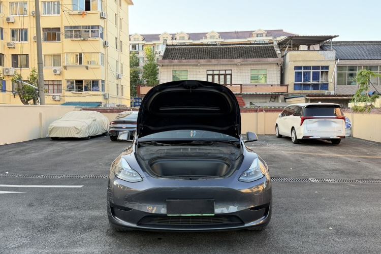 Used Tesla Model Y 2022 Revised Version Rear-Wheel Drive Engine Bay