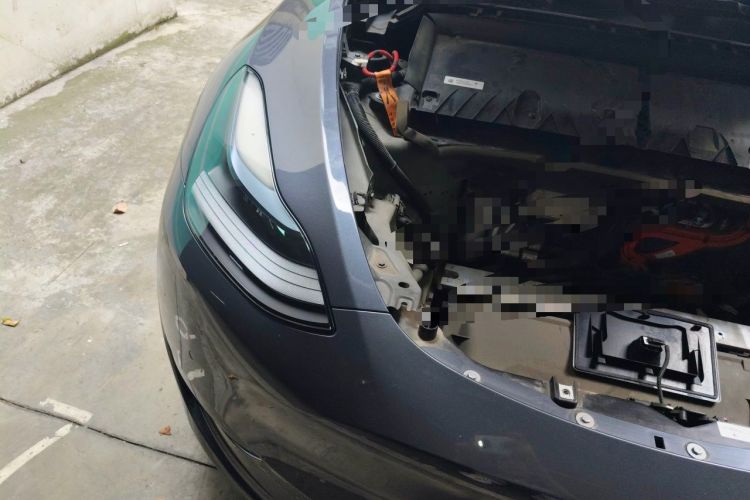 Used Tesla Model Y 2022 Revised Version Rear-Wheel Drive Engine Bay Right