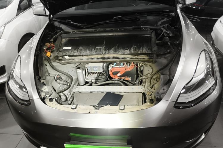 Used Tesla Model Y 2022 Revised Version Rear-Wheel Drive Engine Bay