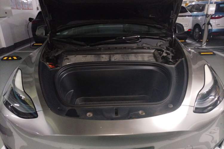 Used Tesla Model Y 2022 Revised Version Rear-Wheel Drive Engine Bay